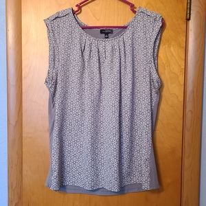 The Limited Grey Print Sleeveless Top